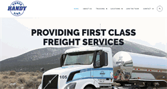 Desktop Screenshot of handytruckline.com